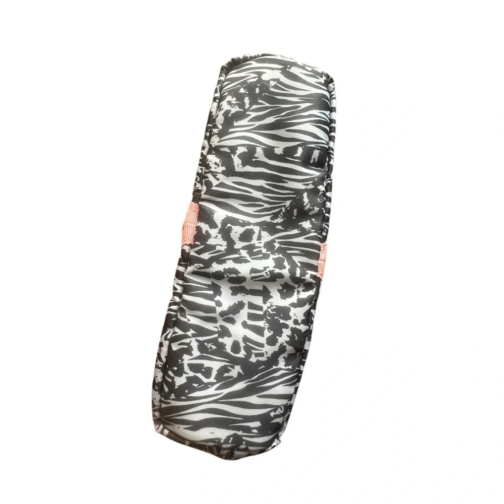 Lululemon Ivivva Black and Coral Cosmetic Bag